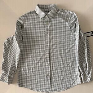 NWT Rhone State of Mind Shirt - Slim Fit -- Green Sage Gingham X-Large